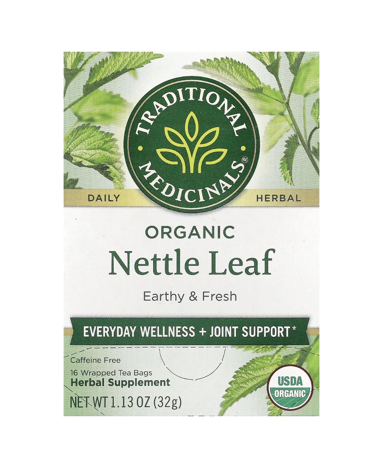Traditional Medicinals Organic Nettle Leaf Tea