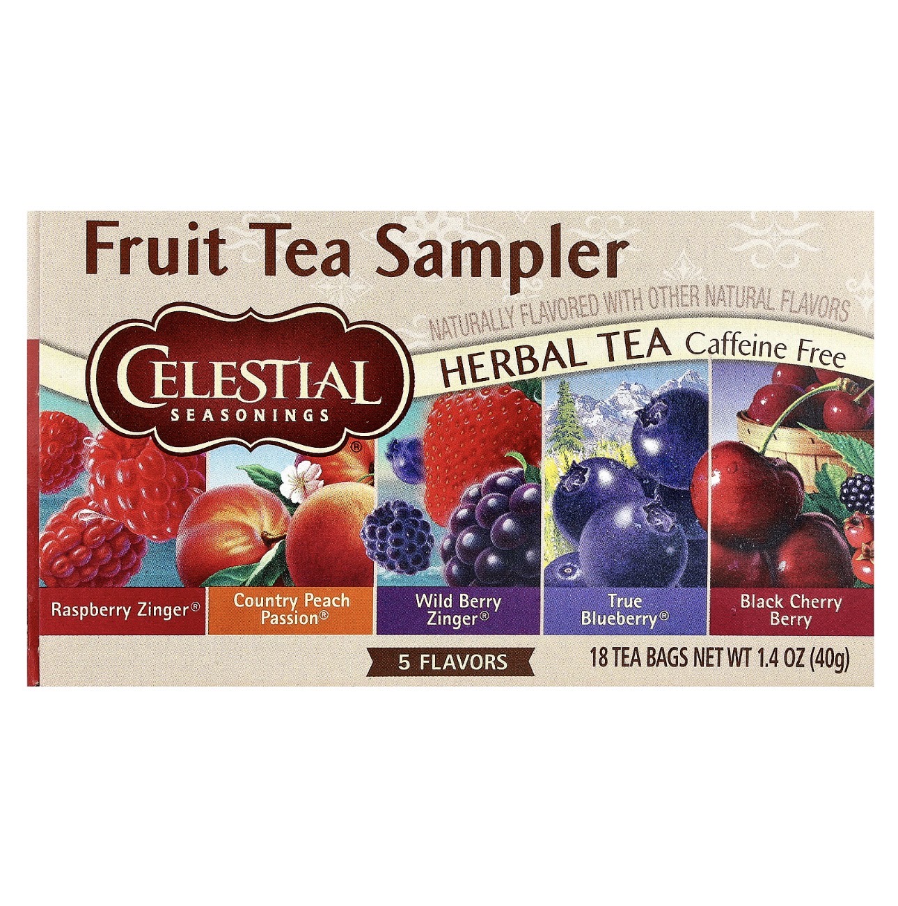 Celestial Seasonings Fruit Tea Sampler